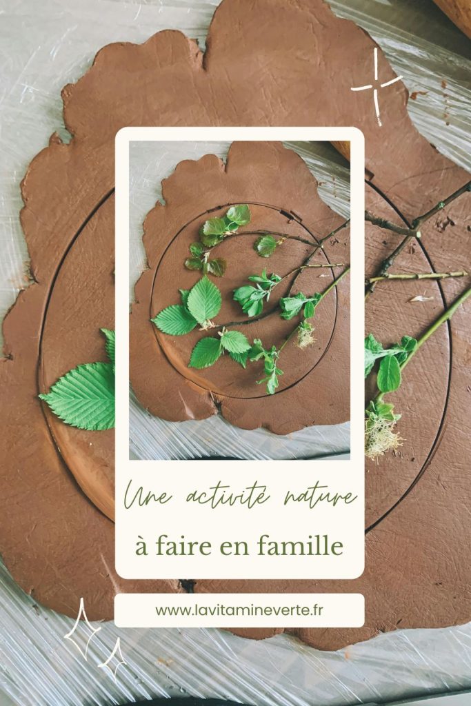 Une activité nature créative à faire en famille